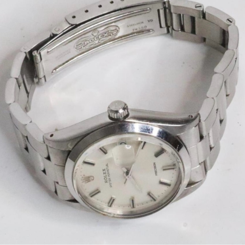 ROLEX OYSTER PERPETUAL 6694 WATCH W/BOX, 34MM - Picture 6 of 8